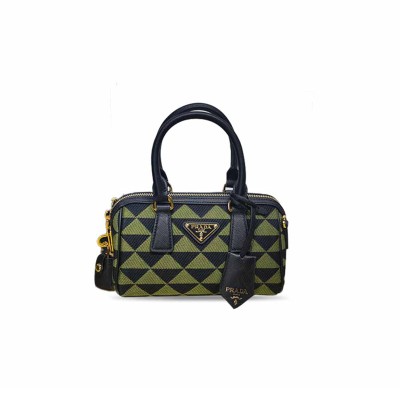PRADA JACQUARD TRIANGOLO JACQUARD SYMBOLE 1BB846 (20*11.5*11cm) 